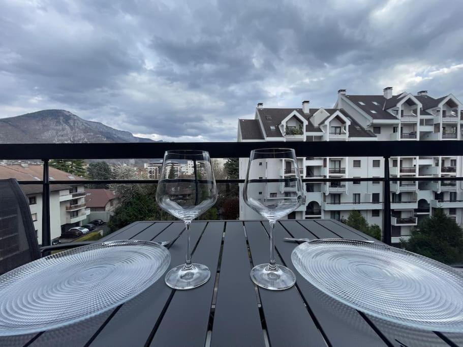 Le Mont-Veyrier, Parking Et Vue Διαμέρισμα Άννεσι Εξωτερικό φωτογραφία